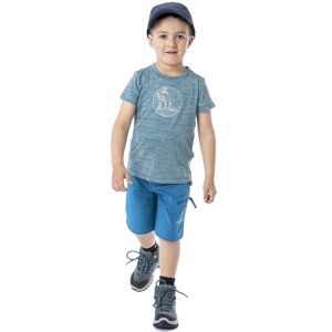 Meru Katikati - pantaloni corti trekking - bambino Light Blue 152