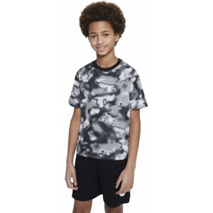 Nike Dri-FIT Multi Jr - T-shirt - ragazzo Black/White S