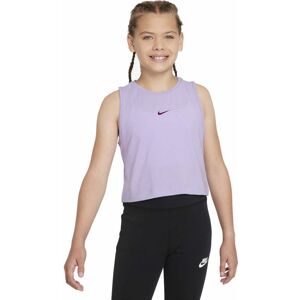 Nike Pro Dri-FIT Jr - top - ragazza Purple M