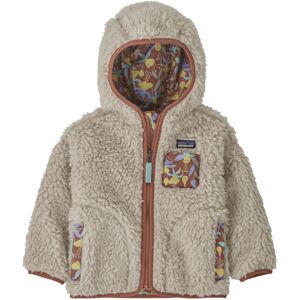 Patagonia B Retro X Hoody Jr - giacca in pile - bambino Light Brown/Red 3A