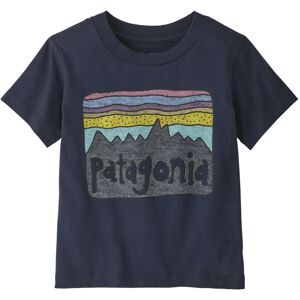 Patagonia Baby Fitz Roy Skies - T-Shirt - bambino Blue 18M