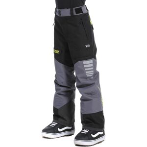 Rehall Carlton Jr - pantaloni da sci - bambino Black/Grey 128