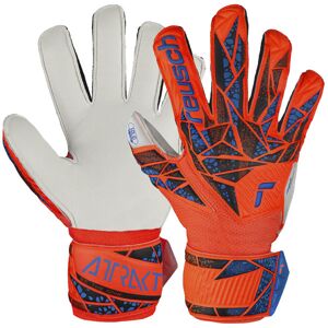 Reusch Attrakt Solid FS Junior - guanti da portiere - bambino Orange/Blue 4