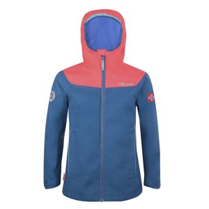 Trollkids Bergen Girls - giacca trekking - bambina Blue/Red 152