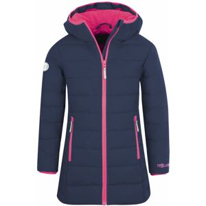 Trollkids Girls Stavanger Coat - giacca trekking - bambina Blue/Pink 152