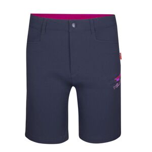 Trollkids Haugesund - pantaloni corti trekking - bambino Blue/Pink 164