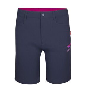 Trollkids Haugesund - pantaloni corti trekking - bambino Blue/Pink 128