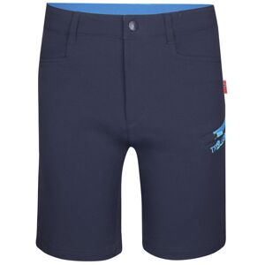 Trollkids Haugesund - pantaloni corti trekking - bambino Blue/Light Blue 164