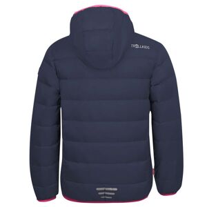 Trollkids Dovrefjell - giacca piumino - bambino Dark Blue/Pink 116