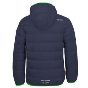 Trollkids Dovrefjell - giacca piumino - bambino Dark Blue/Green 152