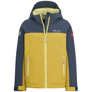 Trollkids Telemark - giacca hardshell - bambino Yellow/Blue 152