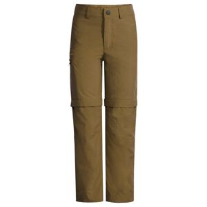 Vaude Detective Antimos - pantaloni zip-off - bambino Light Brown 98