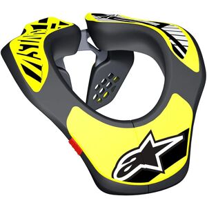 ALPINESTARS - Protezioni Neck Support Junior Nero / Giallo Fluo Nero,Giallo 8-14 YEARS