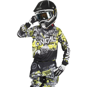 O'Neal Maglia Cross Bambino  Element Attack Nero-HiVis