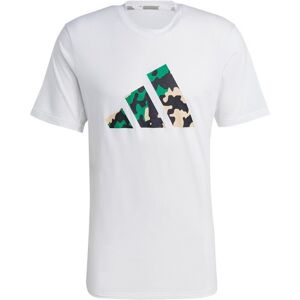 adidas T-shirt da allenamento Train Essentials Seasonal Logo - Adulto - S;l - Bianco