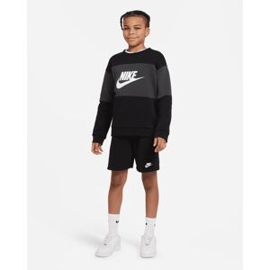 Nike Set Maglione/pantaloncini Sportswear French Terry Nero Bambino Do6789-010 L