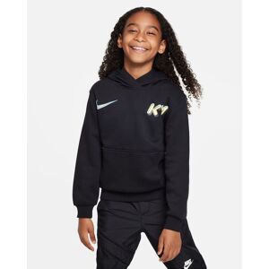 Nike Felpa con cappuccio KM Nero Bambino FD3144-010 XL