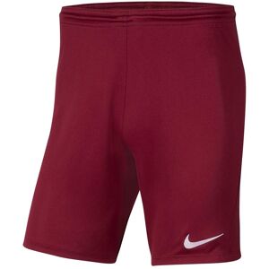 Nike Short Park III Bordeaux per Bambino BV6865-677 XS