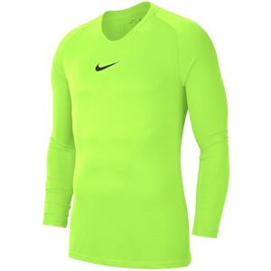 Nike Maglia Tight Fit Park First Layer Giallo Fluorescente per Bambino AV2611-702 L