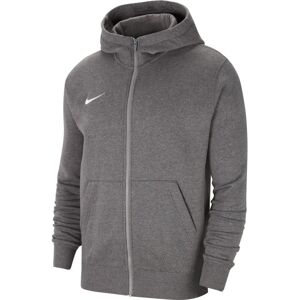 Nike Felpa con zip e cappuccio Team Club 20 Grigio Scuro per Bambino CW6891-071 XS