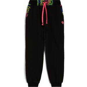 Freddy Pantaloni sportivi da bambina con dettagli fluo Black Junior 8 Anni