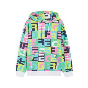 Freddy Felpa multicolor da bambina vestibilità oversize Multicolor Junior 4 Anni