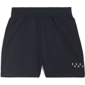 Freddy Shorts da bambina in jersey con logo glitter Nero Junior 10 Anni