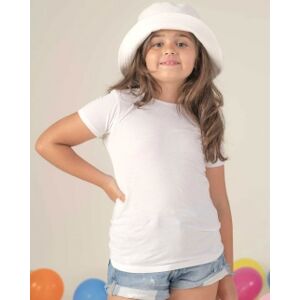 JHK 100 T-shirt bambina manica corta neutro o personalizzato