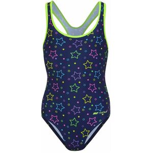 Hot Stuff Costume Intero Piscina Super Star Nero Verde Bambina 10 Anni