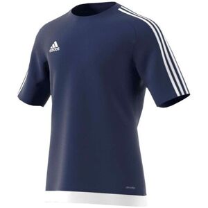 ADIDAS t-shirt bambino mm estro 15 team blu/bianco 7-8 Anni