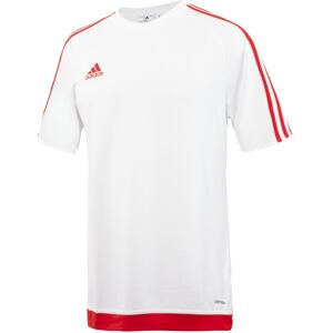 ADIDAS t-shirt mm estro 15 team bianco/rosso bambino 7-8 Anni