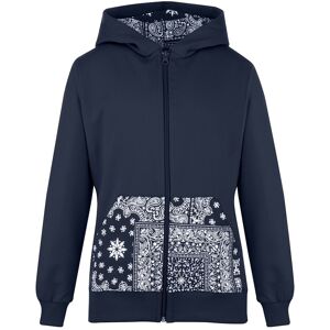 Get Fit Felpa Zip E Cappuccio Maximilian Blu Bambino 8 Anni