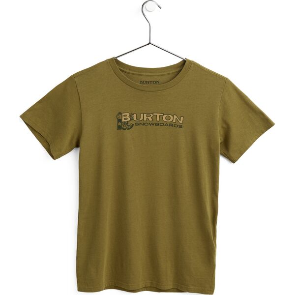 burton pinecrest short sleeve kids martini olive m