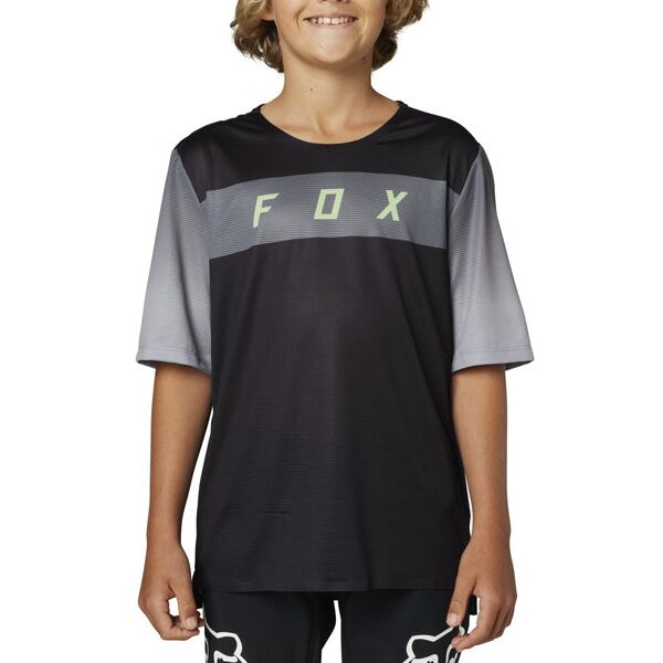 fox y flexair ss - maglia mtb - bambino black xl