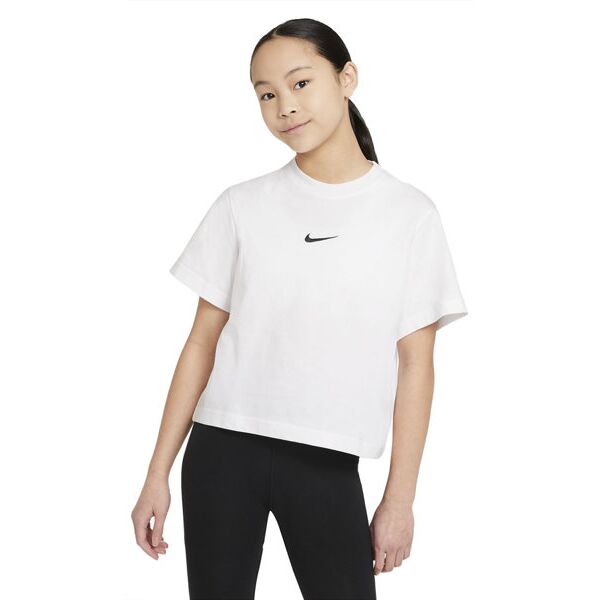 nike sportswear jr - t-shirt - ragazza white xs