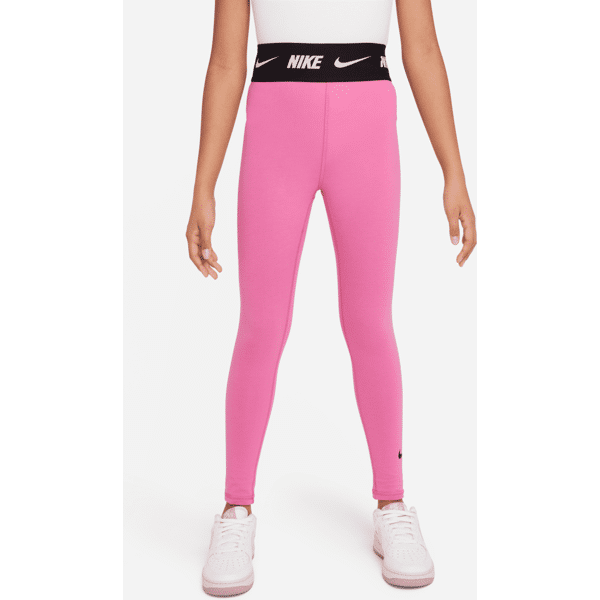 nike leggings a vita alta  sportswear favorites – ragazza - rosso