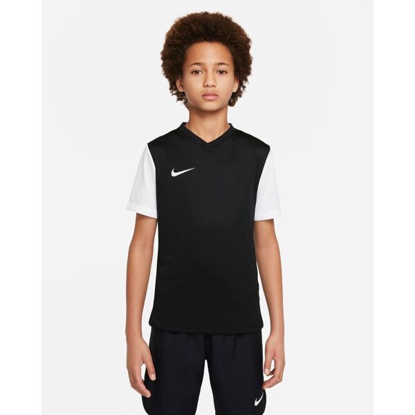 nike maglia tiempo premier ii nero per bambino dh8389-010 m