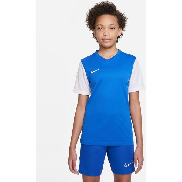 nike maglia tiempo premier ii blu reale per bambino dh8389-463 s