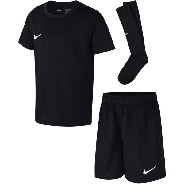 nike tuta da calcio park kit set nero per bambino cd2244-010 xl