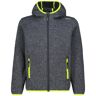 Meru Taunton Jr - felpa in pile - ragazzo Grey 116