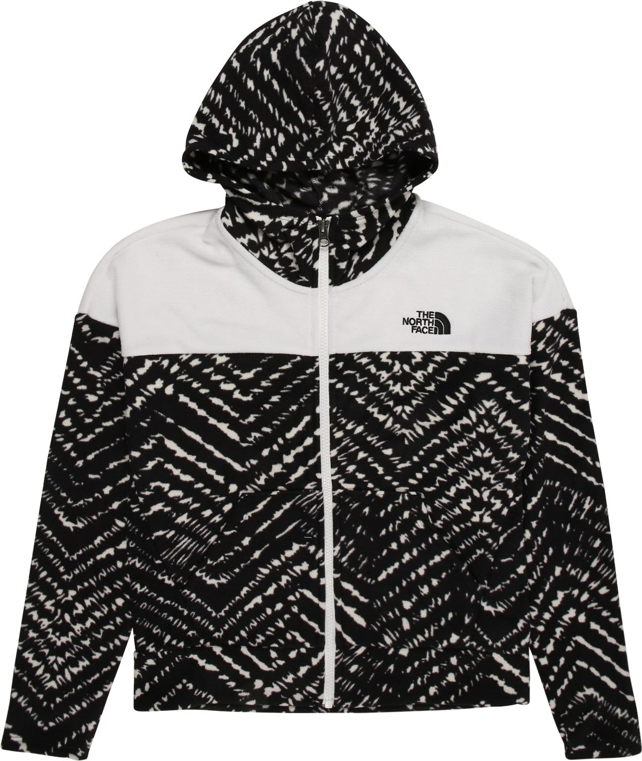 THE NORTH FACE Giacca di felpa sportiva 'GLACIER' Nero