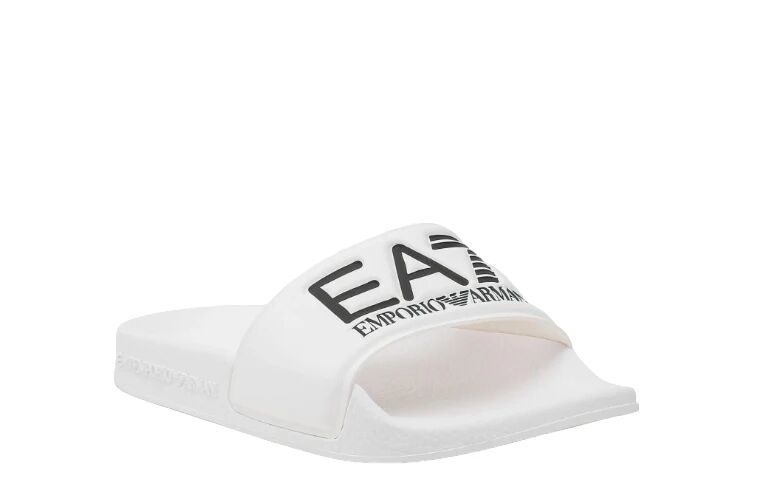 EA7 Ciabatta Ragazzo Art Xsps10 Xcc22 OPTICWHITE