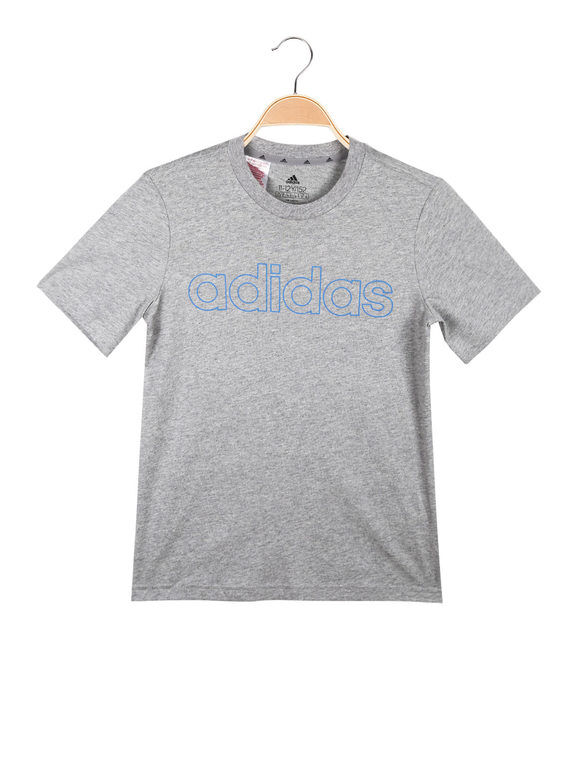 Adidas B LIN T T-shirt da bambino in cotone T-Shirt Manica Corta bambino
