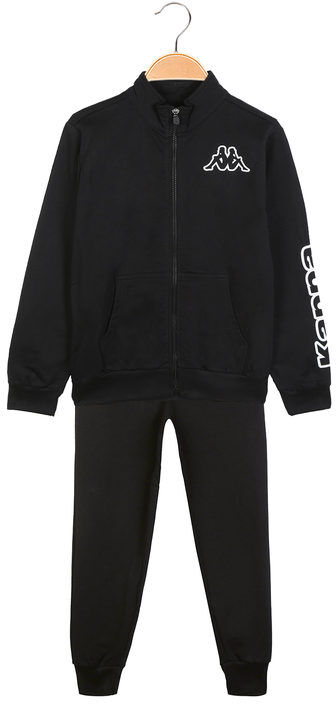 Kappa Completo sportivo da bambini Completi 3-16 Anni unisex bambino Nero taglia 05