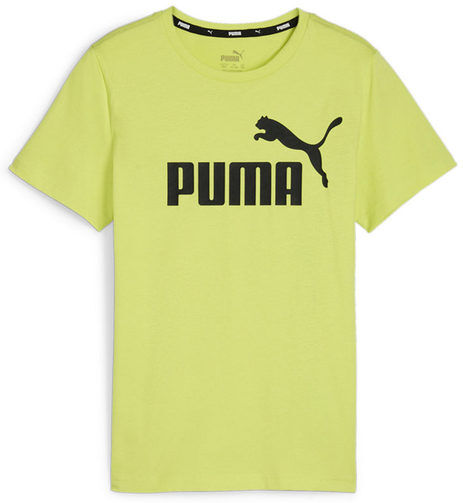 Puma Essentials+ Two-Tone Logo T-shirt da ragazzo T-Shirt e Top bambino Giallo taglia 09/10