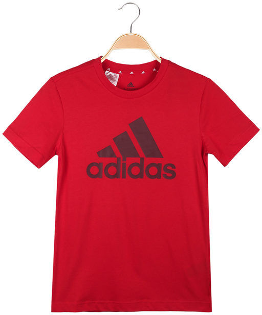 Adidas HE9280 T-shirt manica corta da ragazzo T-Shirt Manica Corta bambino Rosso taglia 15/16