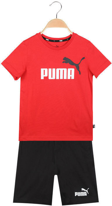 Puma SHORT JERSEY SET Completo sportivo corto da bambino Completi 3-16 Anni bambino Rosso taglia 15/16