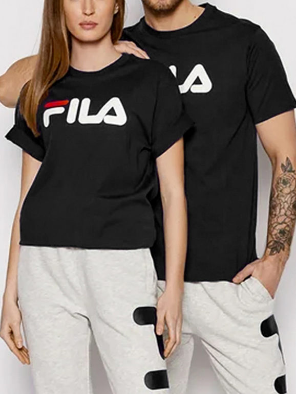 Fila T-shirt unisex in cotone T-Shirt e Top unisex Nero taglia M