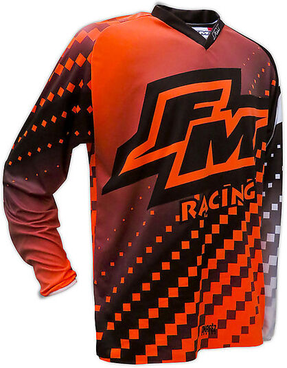 Maglia da Bambino Moto Cross Enduro FM Racing Hero 2 Youth A taglia M