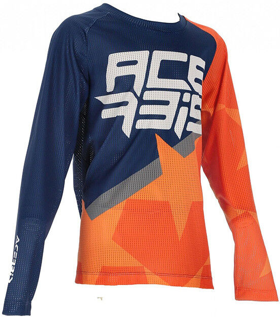 Maglia Moto Cross Enduro Bambino Acerbis Mx J-Windy One Aran taglia XS